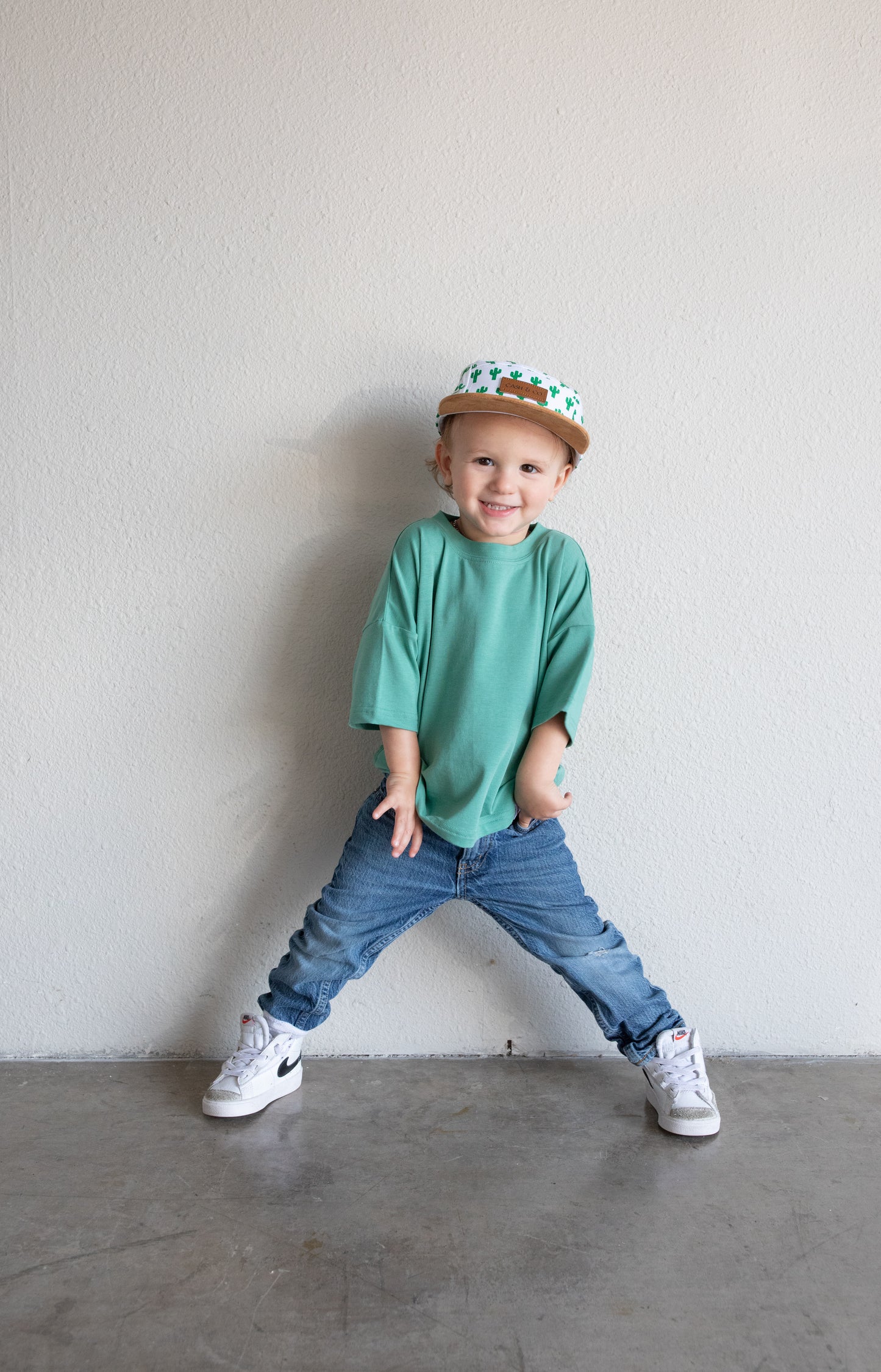 Oversized Tee Jersey Fit (Toddler & Youth) - Feldspar