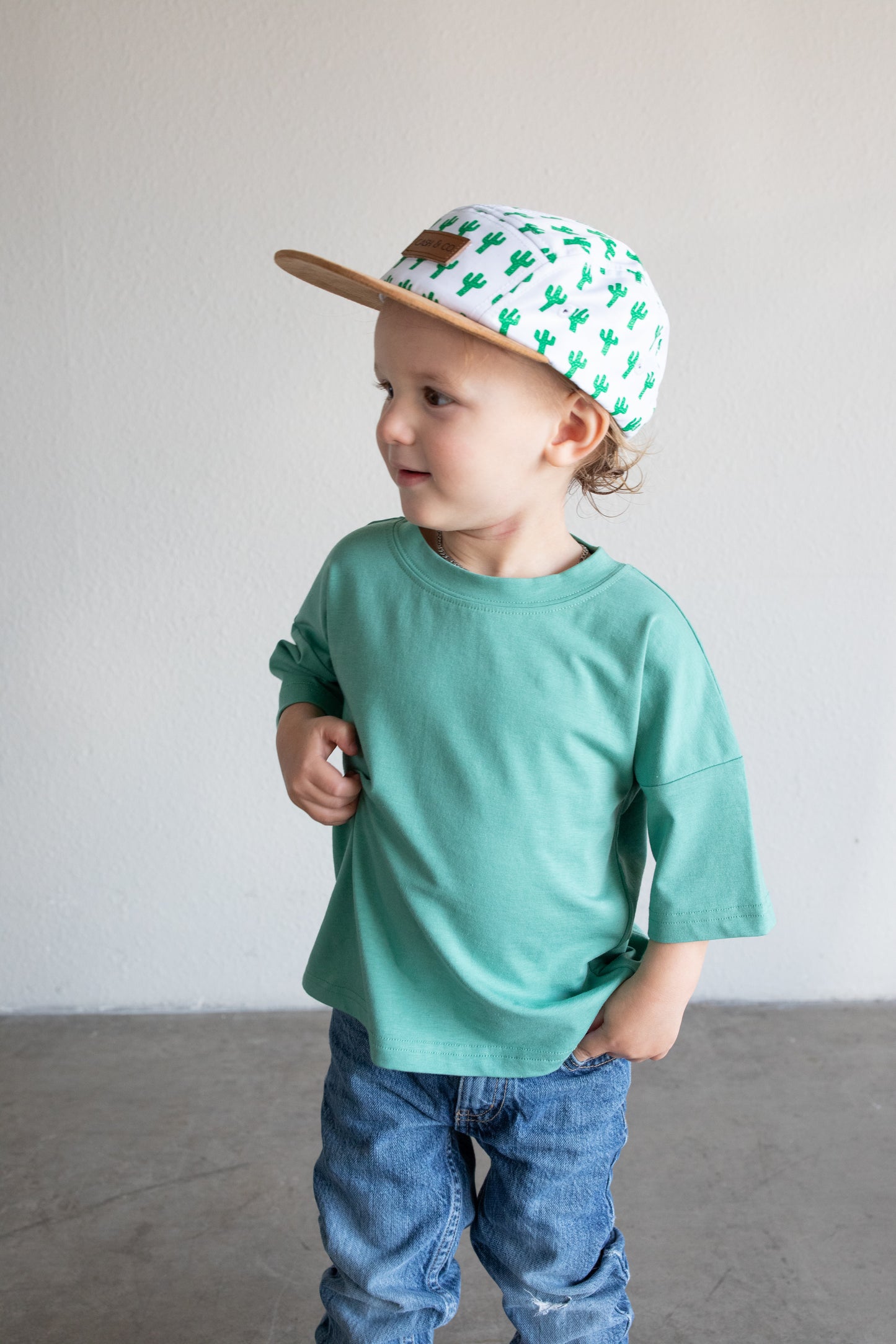 Oversized Tee Jersey Fit (Toddler & Youth) - Feldspar