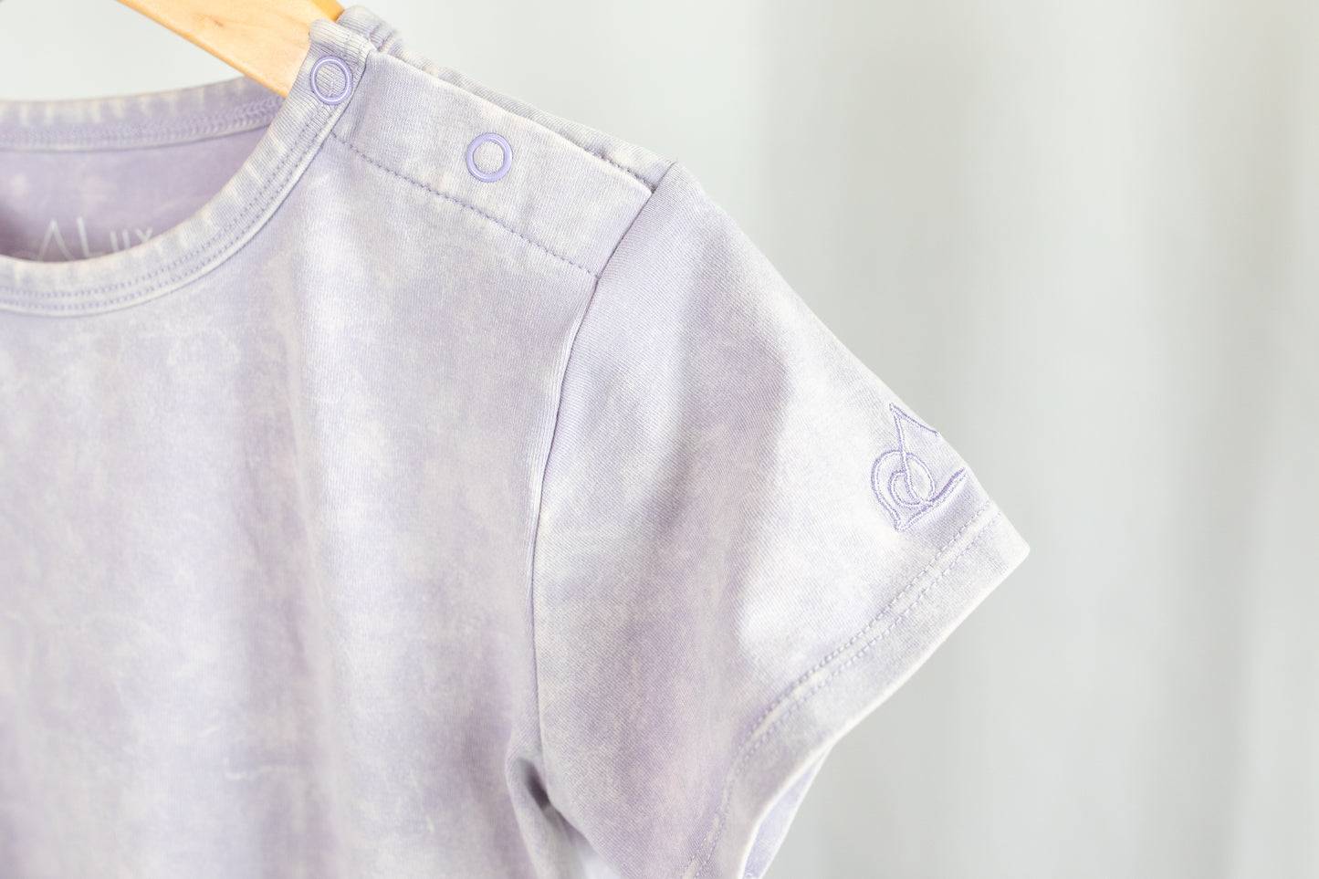 Acid Wash Romper - Wisteria
