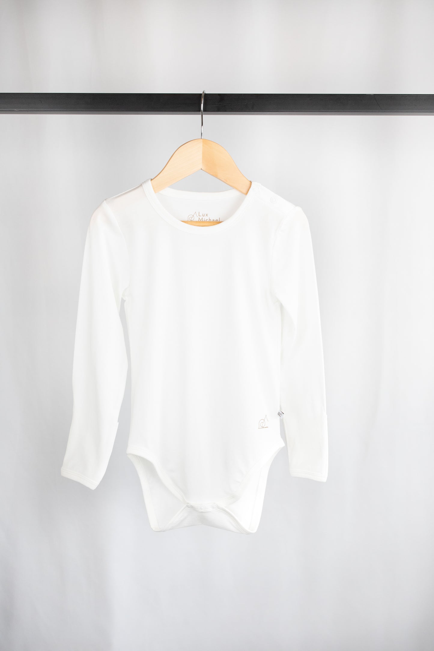 Base Layer Long Sleeve Bodysuit - White