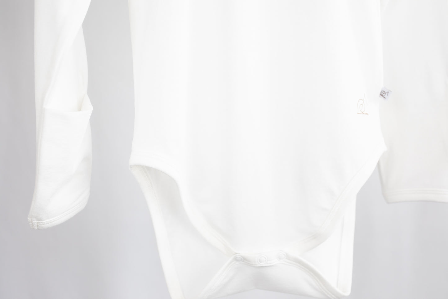 Base Layer Long Sleeve Bodysuit - White