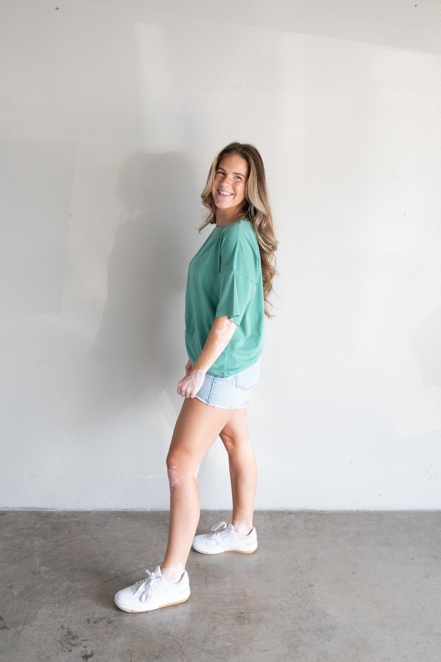 Oversized Tee Jersey Fit (Adult) - Feldspar