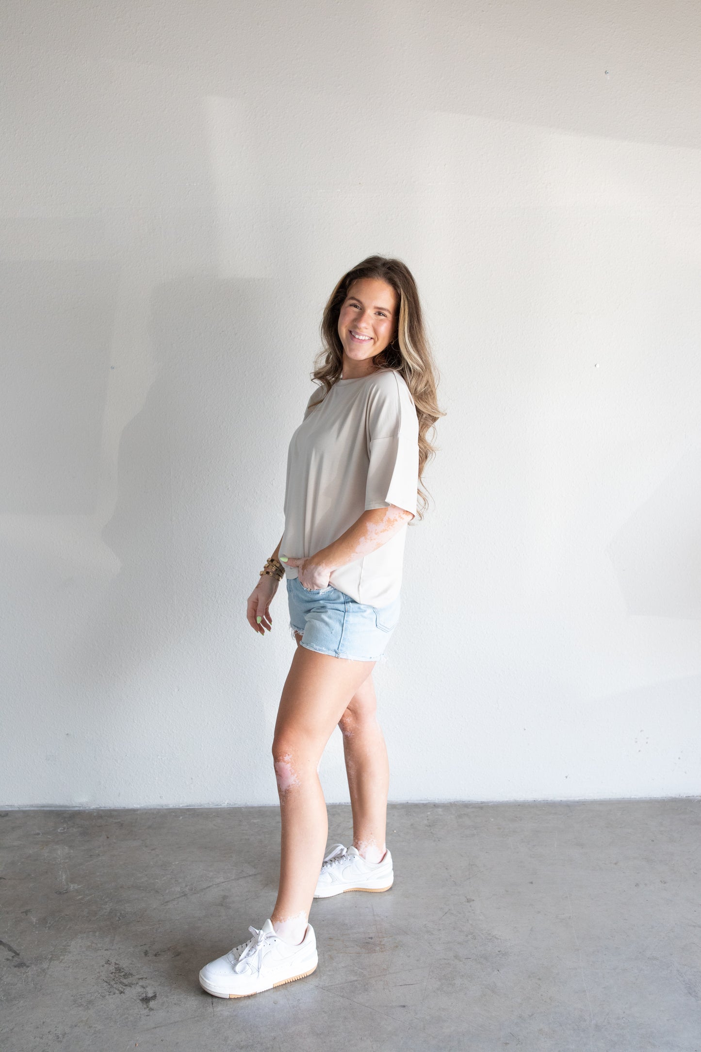 Oversized Tee Jersey Fit (Adult) - Moonbeam