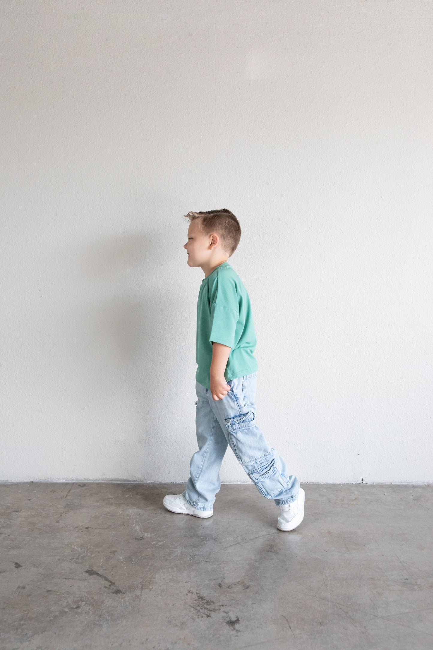 Oversized Tee Jersey Fit (Toddler & Youth) - Feldspar
