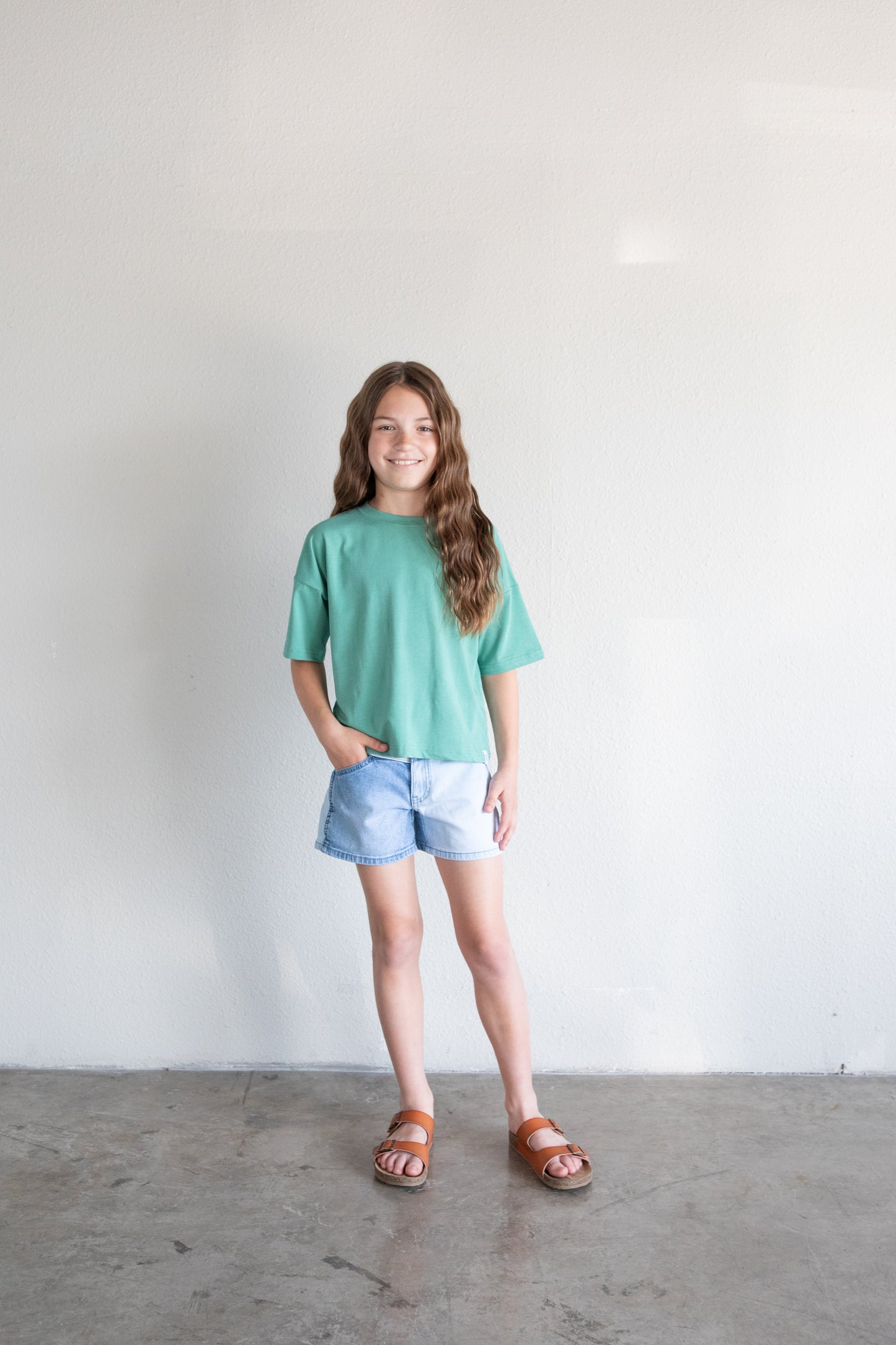 Oversized Tee Jersey Fit (Toddler & Youth) - Feldspar