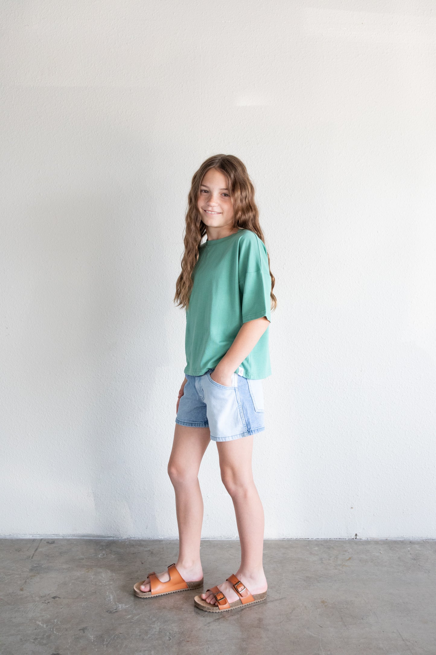 Oversized Tee Jersey Fit (Toddler & Youth) - Feldspar