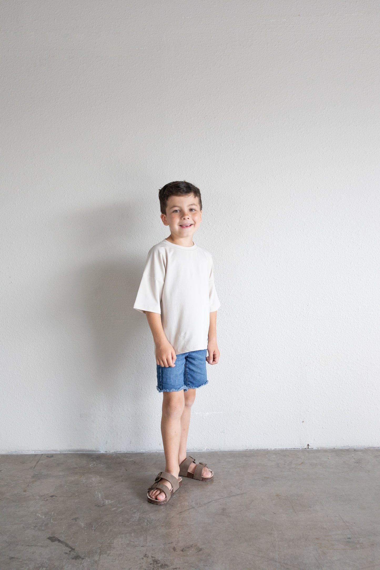 Oversized Tee Jersey Fit (Toddler & Youth) - Moonbeam
