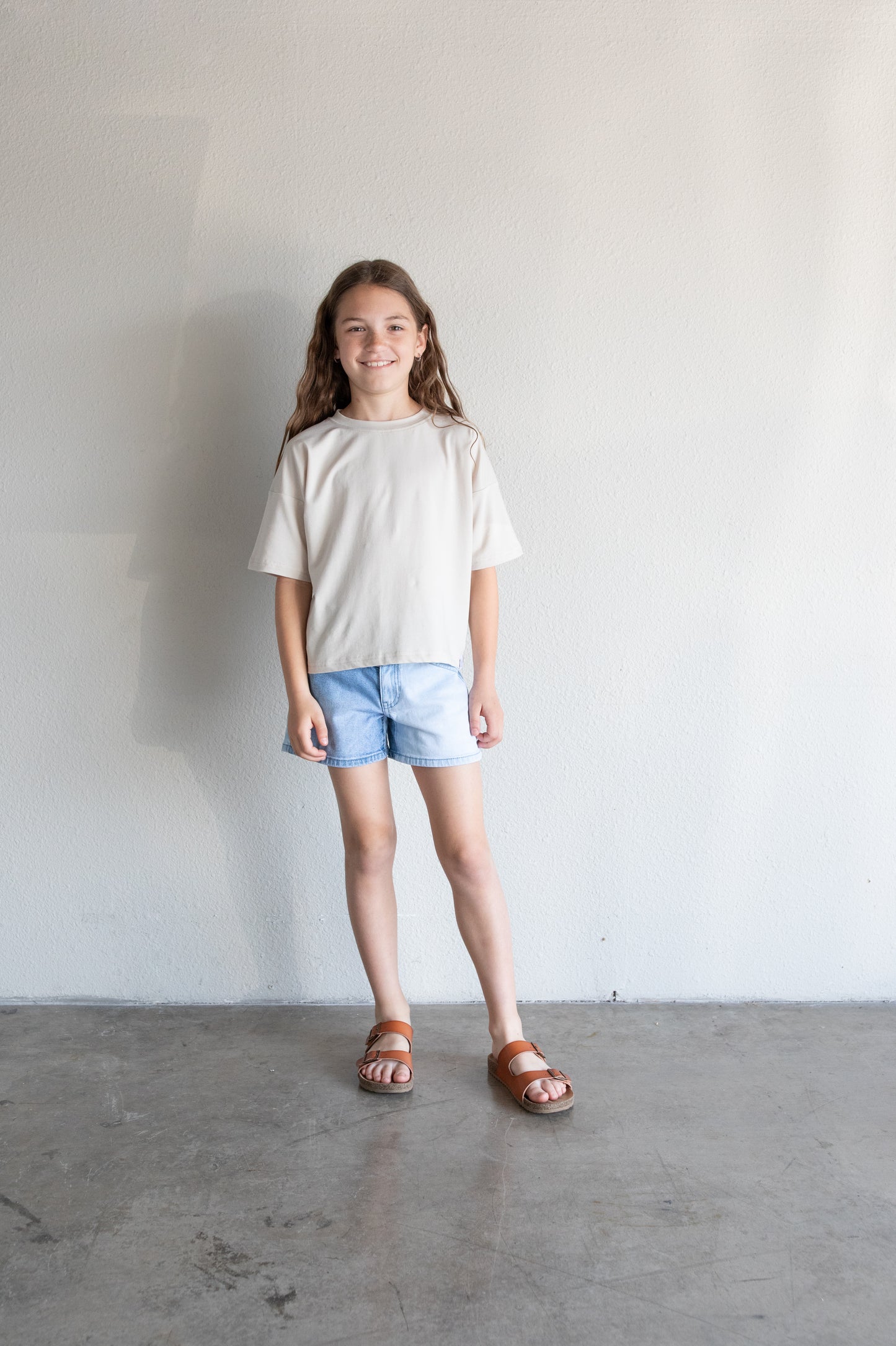 Oversized Tee Jersey Fit (Toddler & Youth) - Moonbeam