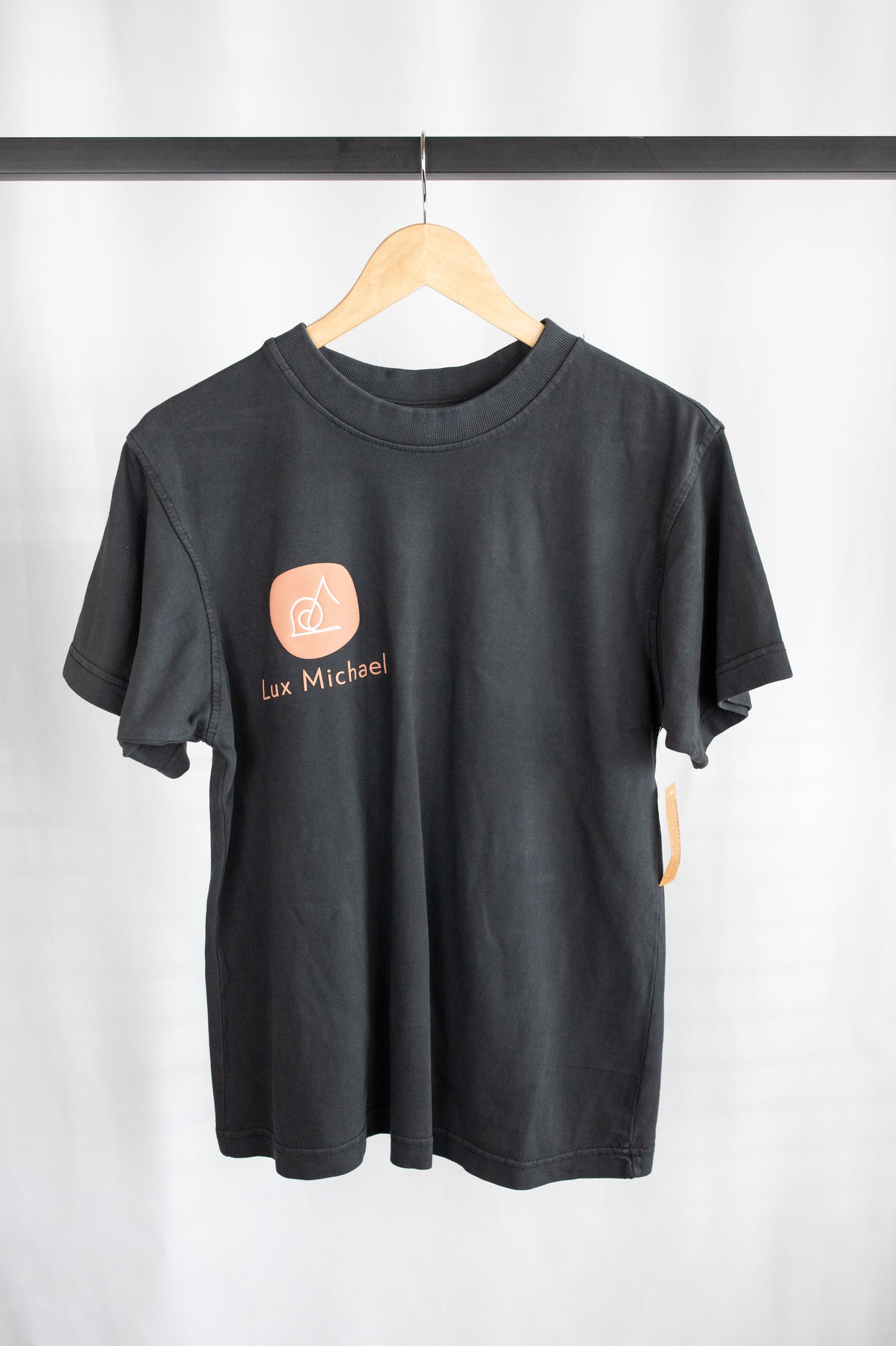 Urban Black Tee - Lux Michael Graphic