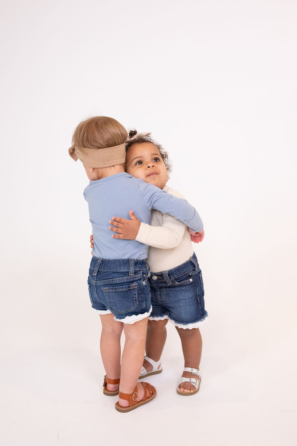 Long Sleeve Bodysuit - Ashley Blue