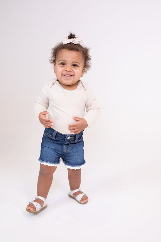 Long Sleeve Bodysuit - Summer Sand