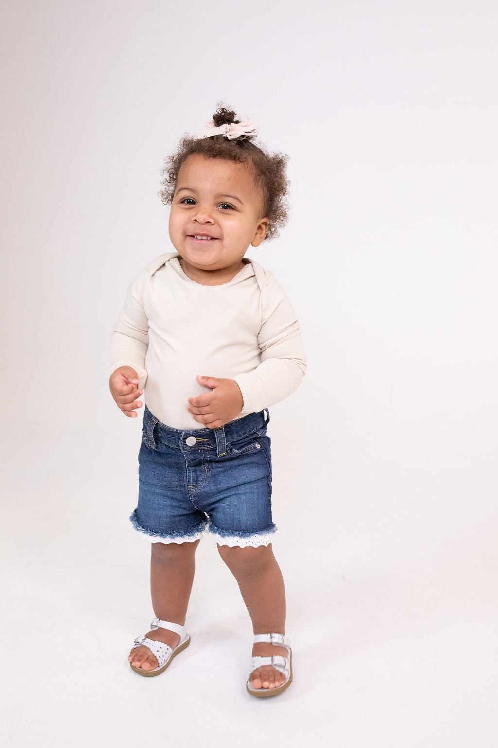 Long Sleeve Bodysuit - Summer Sand