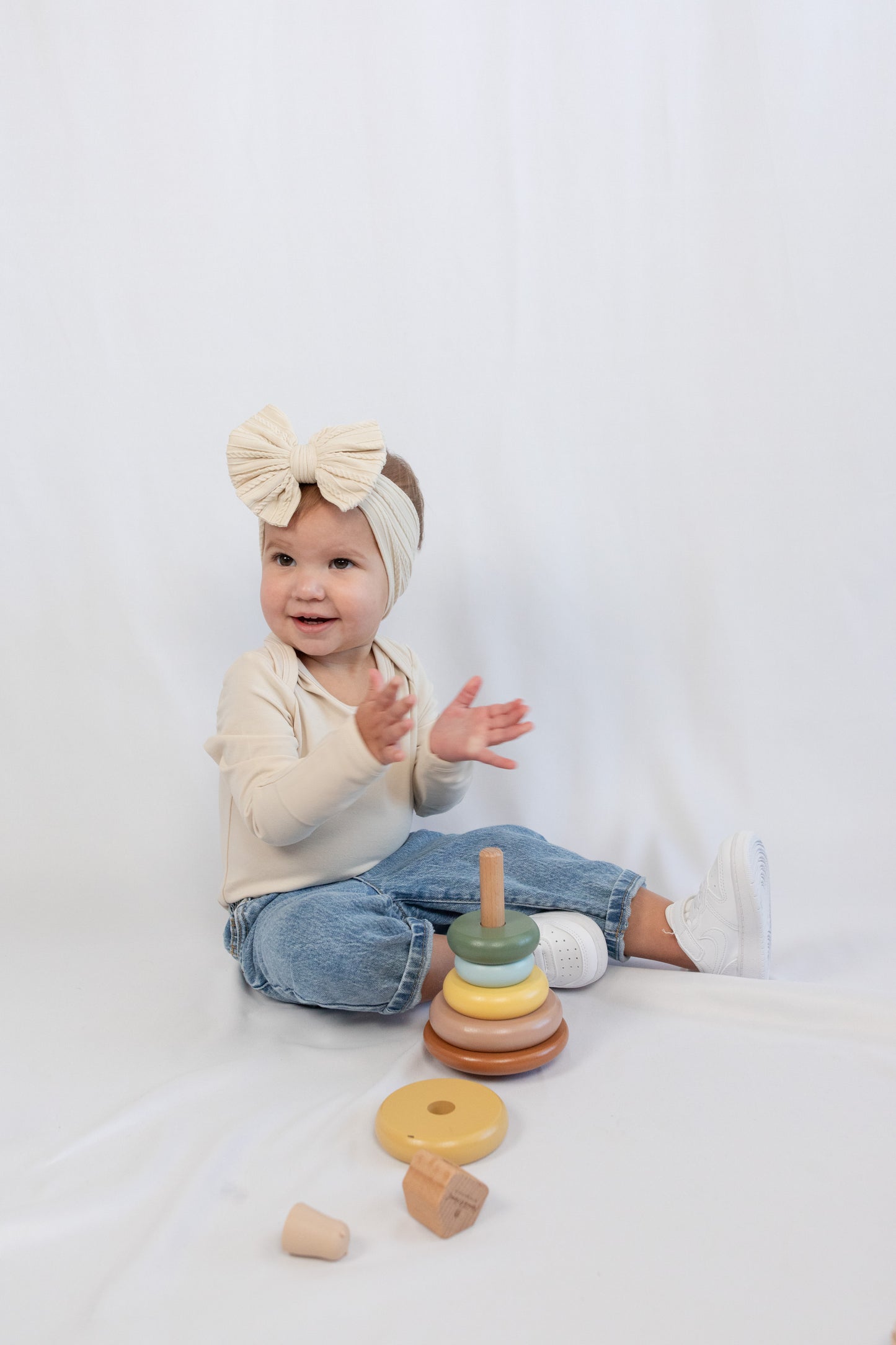Long Sleeve Bodysuit - Summer Sand
