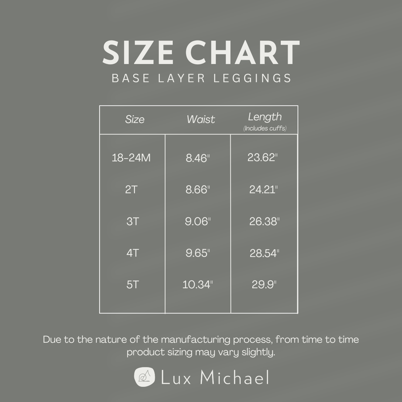Base Layer Leggings - White *TEMPORARILY UNAVAILABLE
