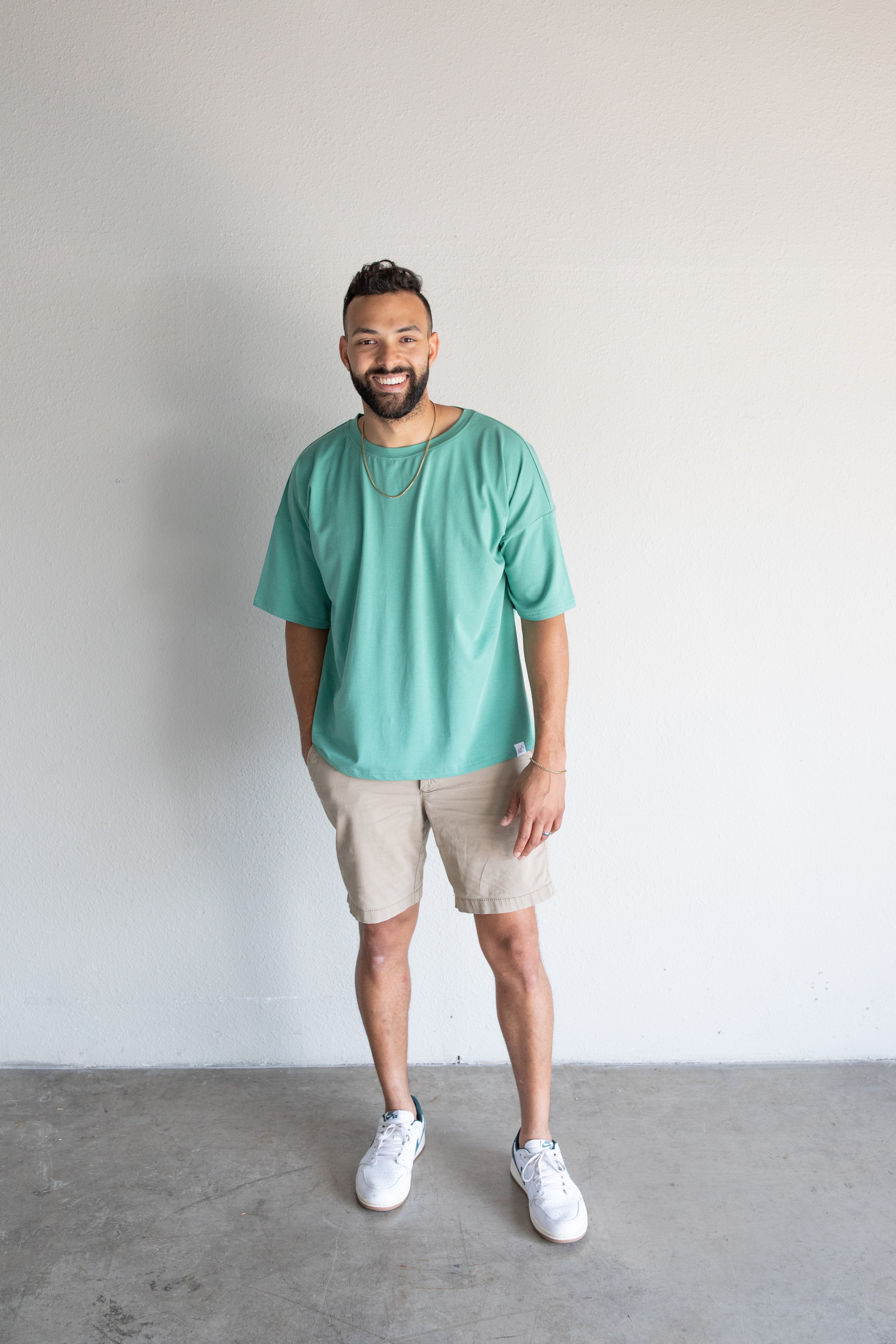 Oversized Tee Jersey Fit (Adult) - Feldspar – Lux Michael