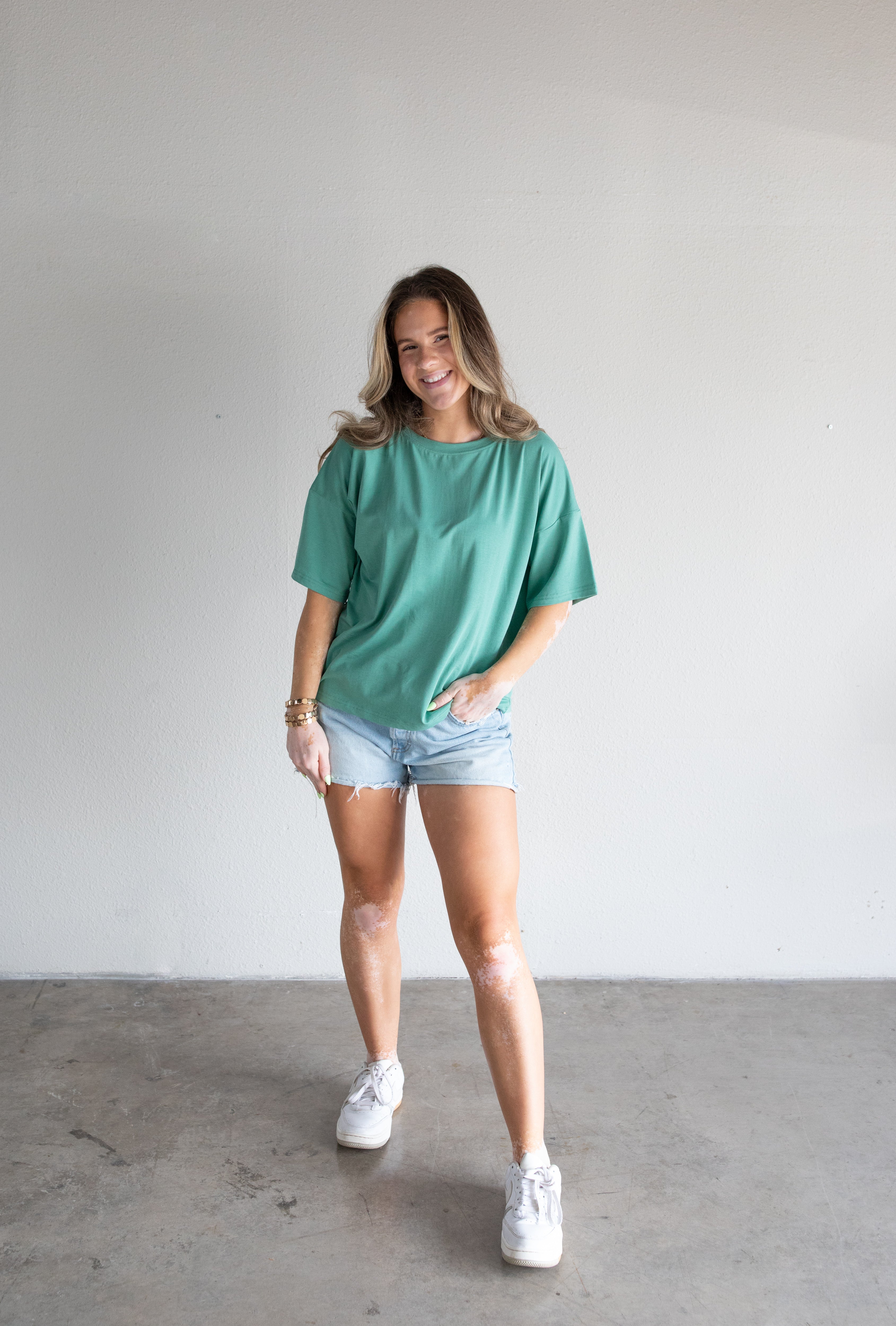 Oversized Tee Jersey Fit (Adult) - Feldspar – Lux Michael