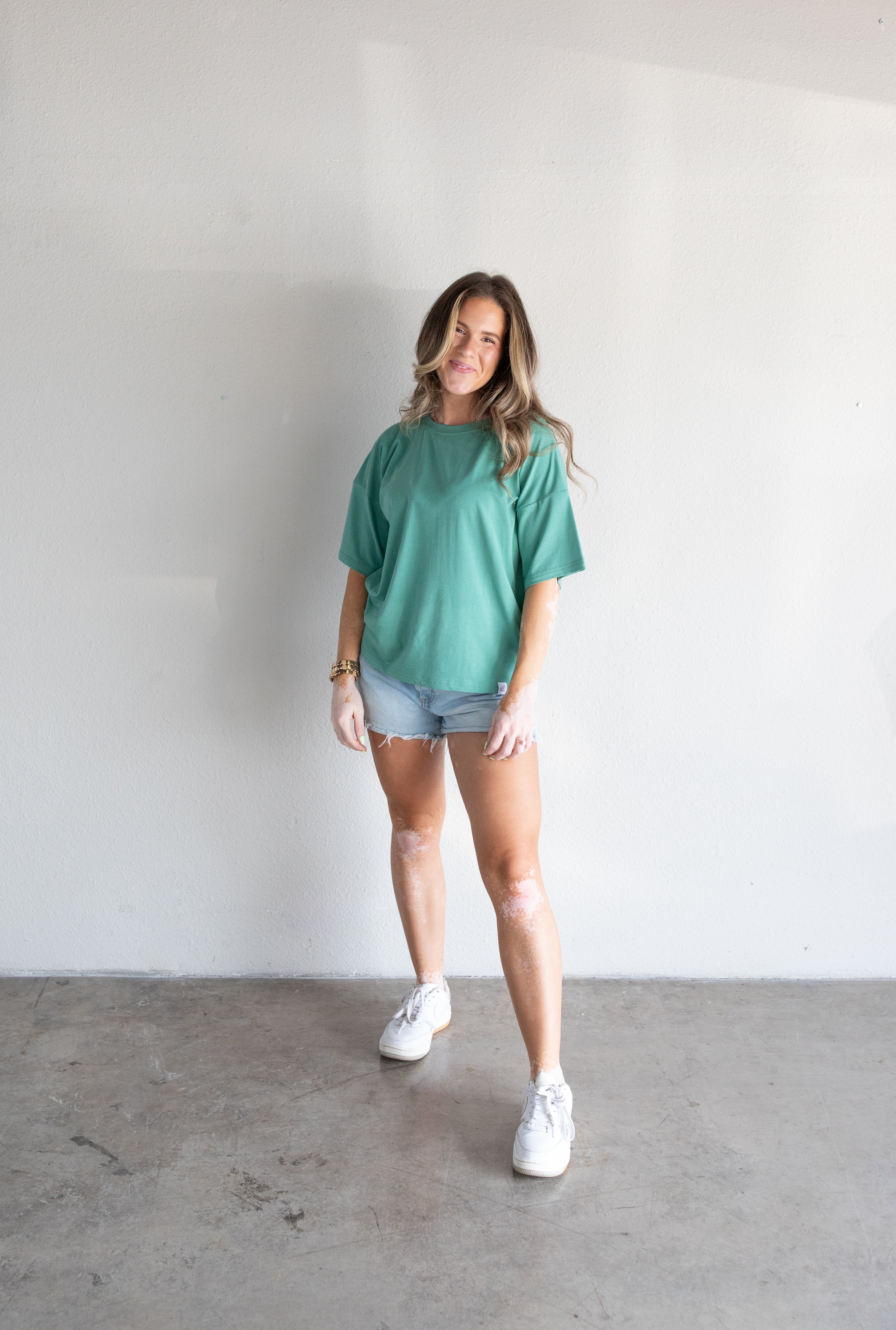 Oversized Tee Jersey Fit (Adult) - Feldspar – Lux Michael