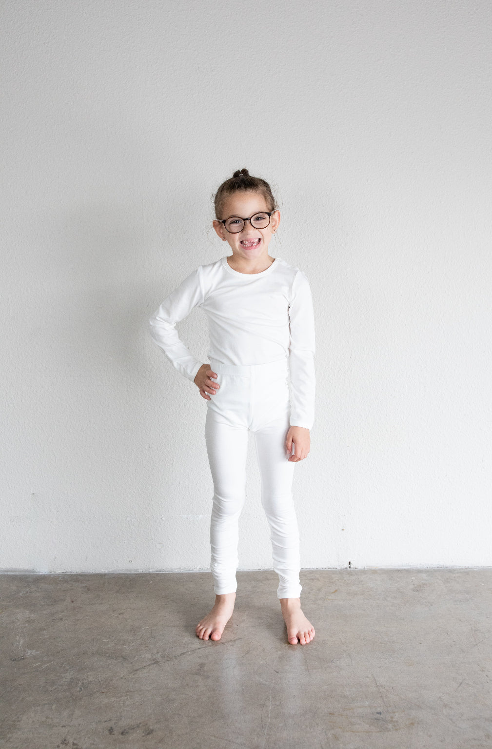 Base Layer Leggings - White *TEMPORARILY UNAVAILABLE