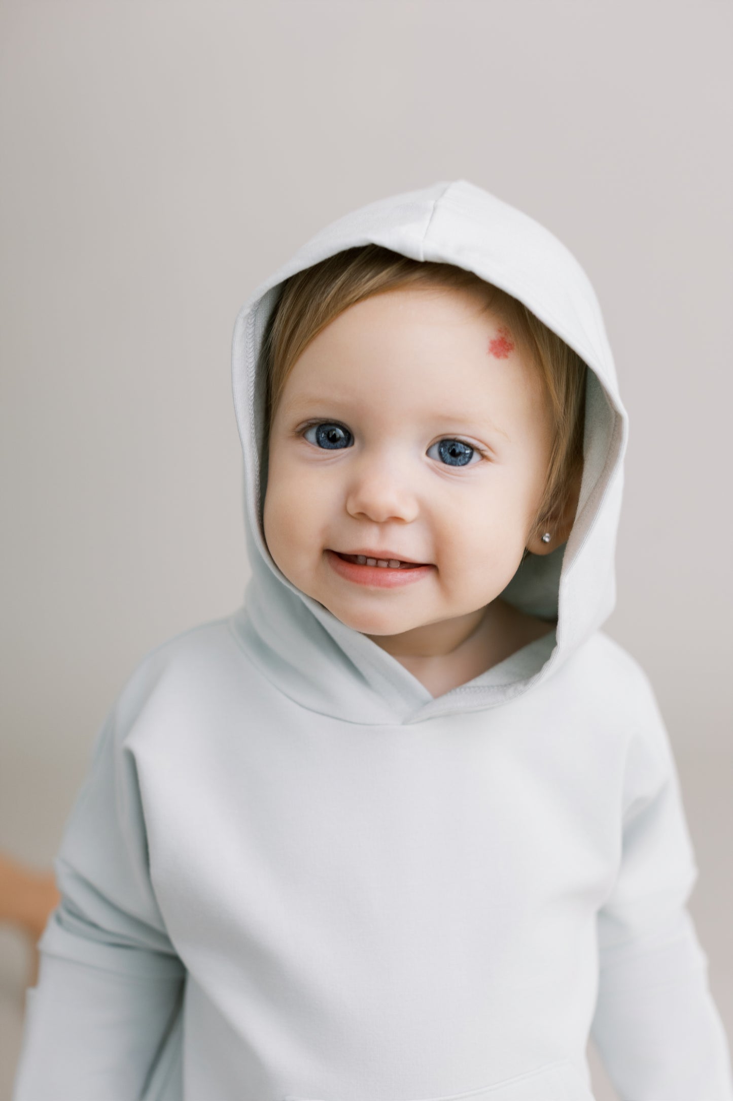 Hooded Bubble Romper - Sea Breeze