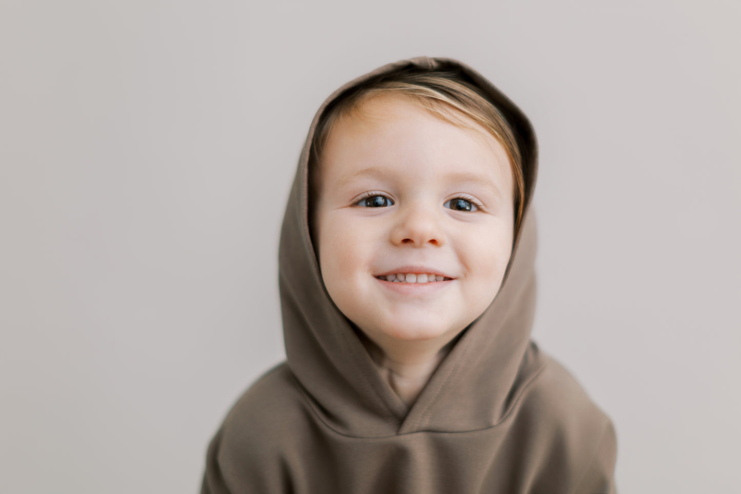 Hooded Bubble Romper - Coffee