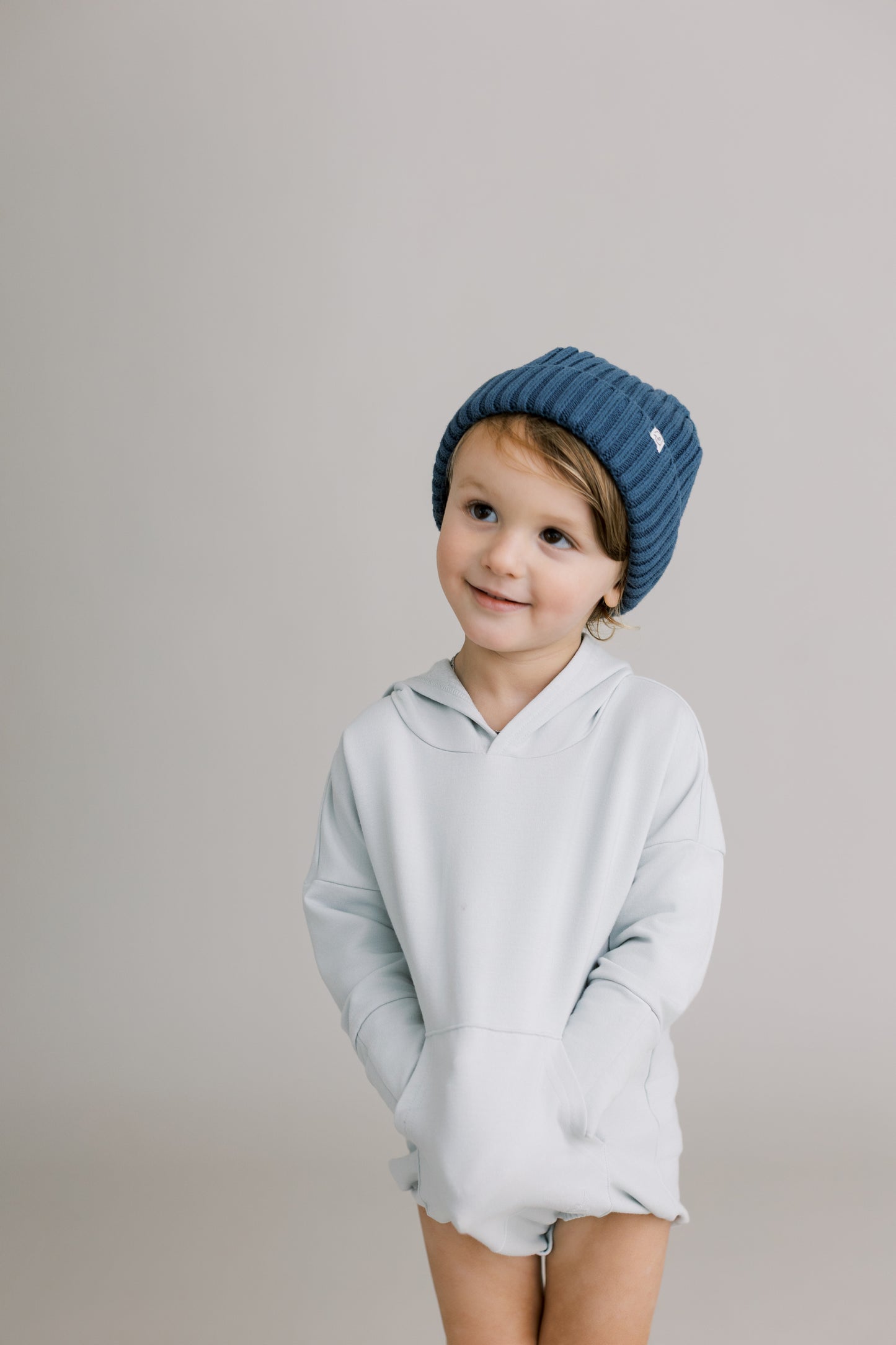 Hooded Bubble Romper - Sea Breeze