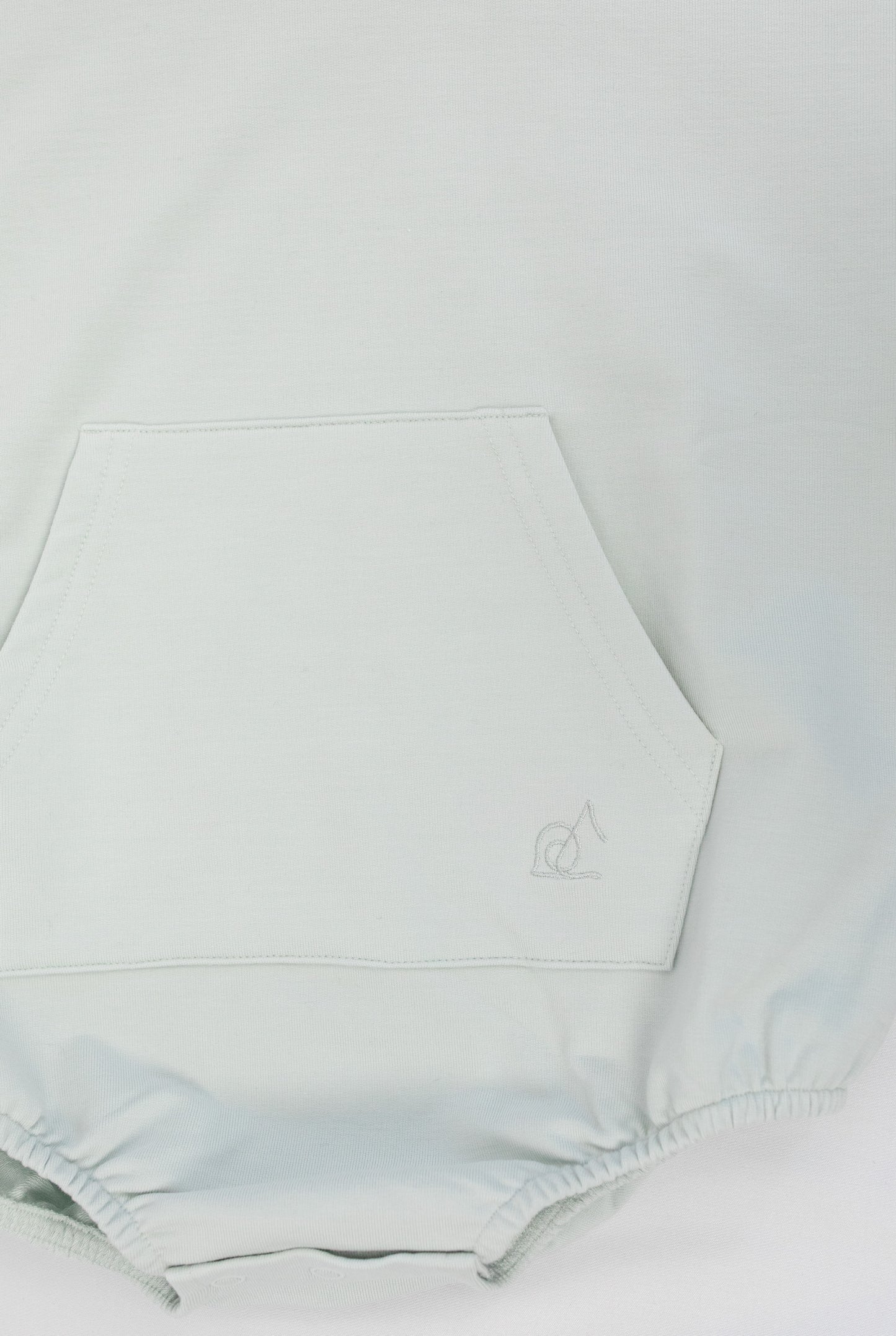 Hooded Bubble Romper - Sea Breeze